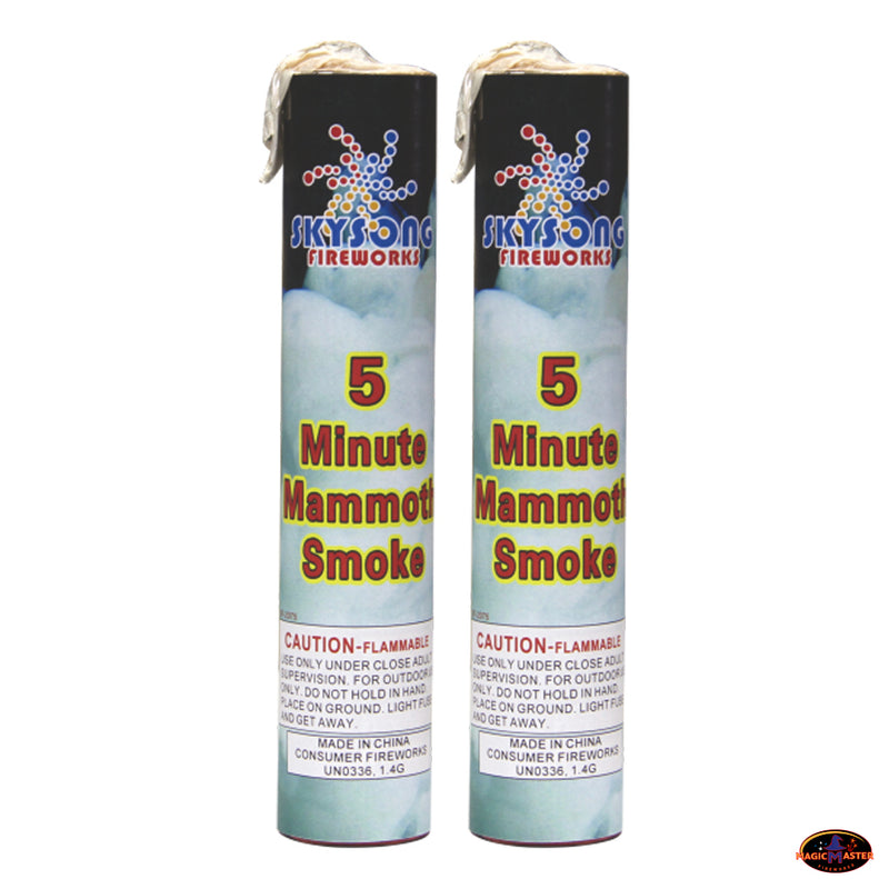 5 Minutes White Smoke Fountain 5 pcs Pack